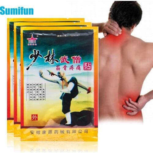 8Pcs Chinese Herbal Extracts Analgesic Patch For Arthritis Knee Pain Relief Adhesive Joint Body Pain Killer Medical Plaster