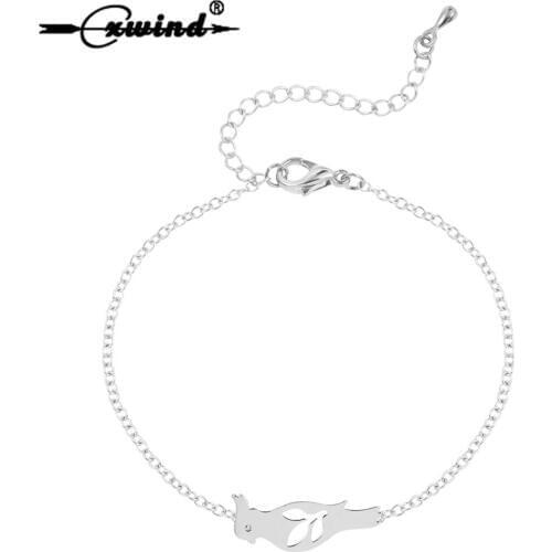 Cxwind Fashion Parrot Bracelets for Women Bird Bracelet Bangle Branch Leaf Bracelet Parrots Animal Cute Jewellery