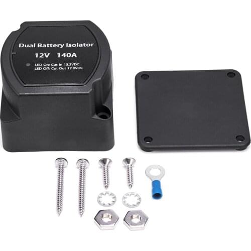 For Polaris Sensitive Relay Battery 12V 140A Isolator ATV UTV Voltage VSR Automatic Charing for Polaris for Artic Cat Boats RVs