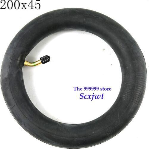 Hot sale high quality 200x45 Inflated inner tube For E-twow Scooter Pneumatic Wheel 8" Scooter Wheelchair Air wheel inner tire
