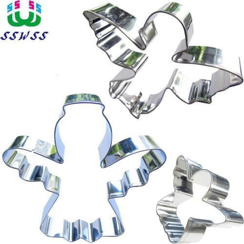 Cake Decorating Fondant Cutters Tools Hot Selling,Head Wearing Halo Angel Shape Cake Cookie Biscuit Baking Molds,Direct Selling