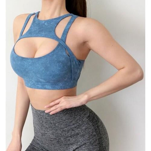 Camouflage Sexy Sports Bra Women Training Anti-sagging Yoga Bra Top Breast Fitness Bra Push Up Gym Workout Vest