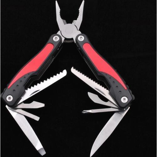 Pocket Multitool With Sheath Knife Pliers Saw & More for Camping Hiking Travel