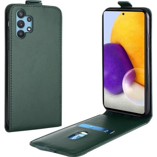 Flip Up and Down Leather Case for Samsung Galaxy A32 5G Case SM-A326B 6.5"Vertical Cover for Galaxy A 32 5G Case Phone Bag