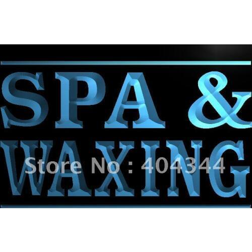 LB382- Spa and Waxing Beauty Salon LED Neon Light Sign home decor crafts