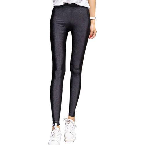 New women black high waist Leggings legins Thin femme pants summer autumn leggins female clothing