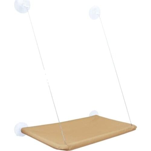 Pet Supplies Canvas Cat Hammock Hanging Suction Cup Cat Litter Window Sill Swing Hanging Litter