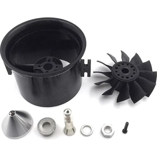 RC Drone Brushless Motor Fan 70mm 12 Ducted Fan 4S Drive EDF for RC Drone Brushless Motor Quadcopter Accessories