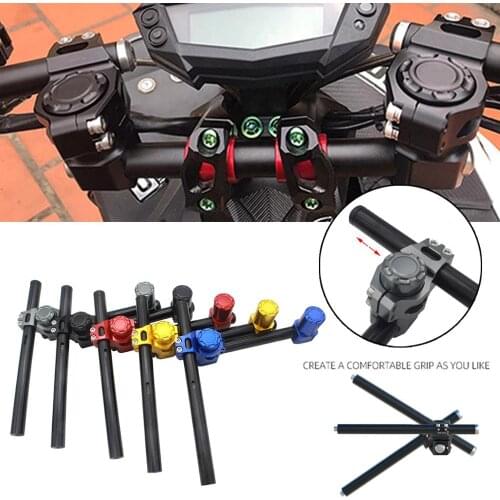 SEMSPEED CNC 22mm 28mm Handle Bar Clip On for dirt pit bike 7/8" 1'' inch 22MM 28MM Handle bar motocross off road motorcycle