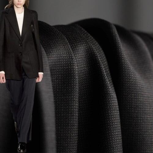 Red Raspberry Coffee Woested Wool Fabircs 100%Australia Fine Wool Materials Women Suits Pants Sewing Cloth Tailor Freeshipping