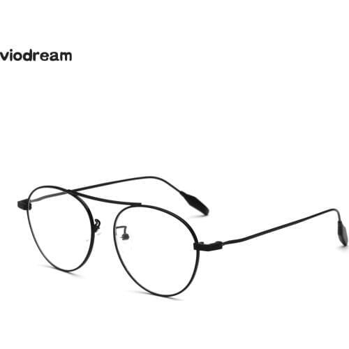 Viodream Alloy Unisex Vintage Full Optical Glasses Frame Prescription Eyewear Eyeglass Frames Spectacle Frame Oculos De Grau