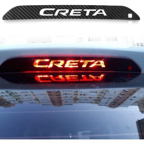 Rear High Braking Light Frame Styling Cover Protection trim For Hyundai IX25 Creta 2015 2016 2017 2018 Accessories