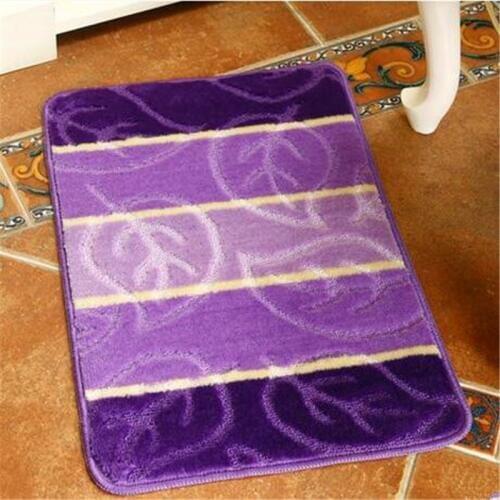 1Pcs Fashion Chemical fiber Bathroom water absorption Non-slip Carpet Living room/Bedroom/Door Mat Vestibular porch door MATS