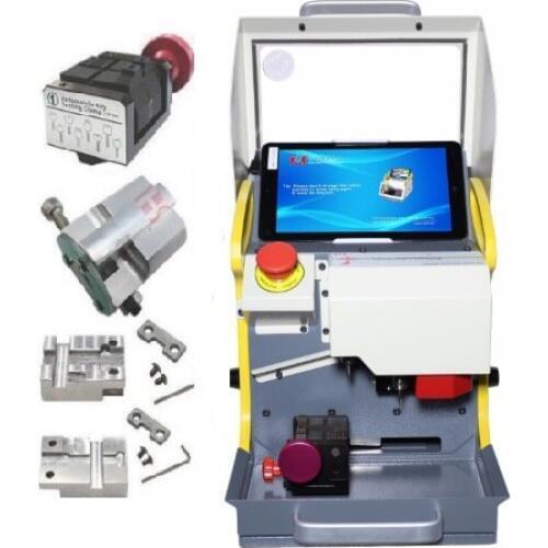 2018 Auto Locksmith Tool SEC-E9 CNC Key Cutting Machine Multi 4 Clamp Language Version free shipping