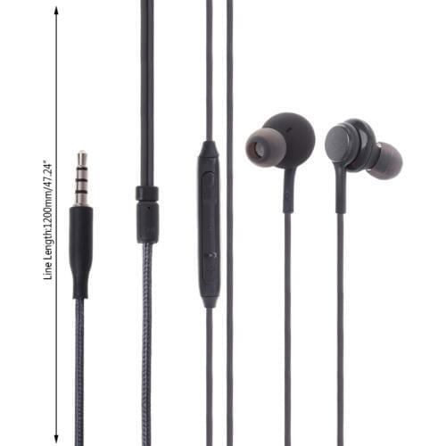 3.5mm Super Clear Low Bass In-ear Earphones Ear Buds for iPhone 6 Samsung S8 S8+ 77UB