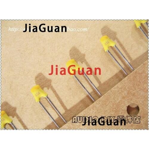 50PCS NEW BC 560pF/100V 10% p2.5mm silver film ceramic capacitor PH 630 0.56nF 561 high frequency hot sale 561/100v 0.56nF N56