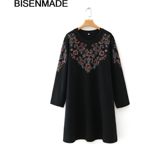 Women Clothing Dress Plus Size Autumn New Style Knitted Hot Rhinestone Loose Version Mid-Length Dresses XL/5XL