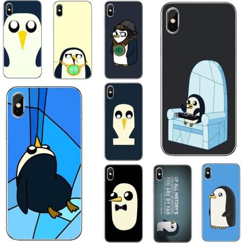Adventure-Time-Pinguin-Yellow For Samsung Galaxy J5 J6 J7 J8 J1 J2 J3 J4 Plus 2018 Prime 2015 2016 2017 Soft Bag Case