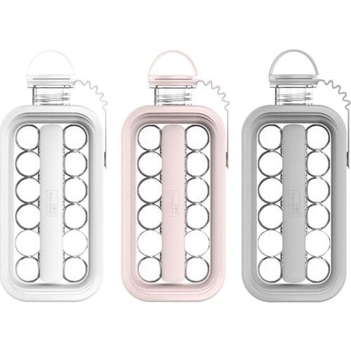 Home Multifunctional Portable Ice Making Box With Lid Ice Cube Mold