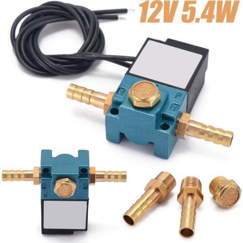 1set 12v MAC 3 Port Electronic Boost Control Solenoid Valve 35A-AAA-DDBA-1BA 5.4W 120 PSI With Brass Fittings Kits