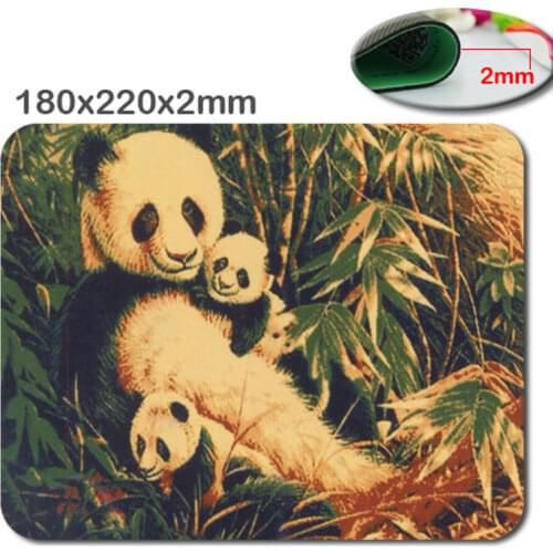 Hot Selling the panda Arab model custom printing anti-skid carpet durable lasting comfort photoelectric mouse pad creative mode