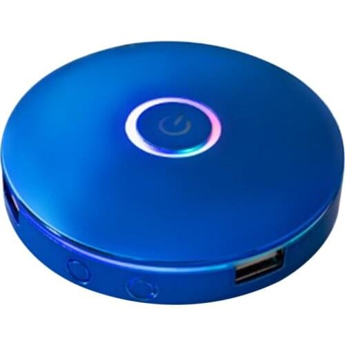 Computer Switch RGB Lighting Effect External Host Power Switch Button,Suitable for Internet Cafes,Homes,Offices