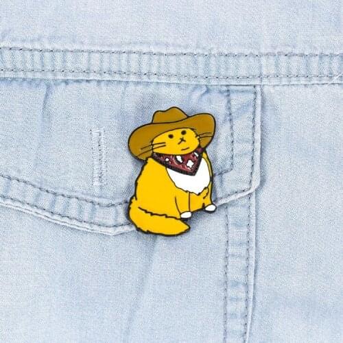 Creative Pop-Enamel Pin Lapel Badges Brooch Funny Fashion Jewelry