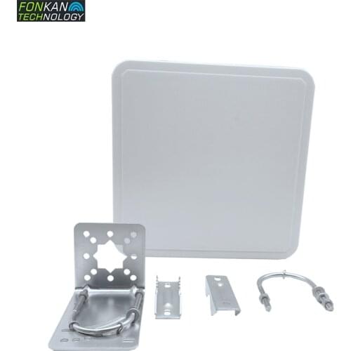 860-960Mhz Gain 9dBi Circular Polarization Passive IP67 Waterproof ABS External Outdoor UHF RFID antenna for Reader