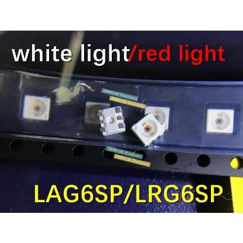 20pcs/lot The German Red 3528 6foot LAG6SP/LRG6SP LED white LW G6CP patch beads