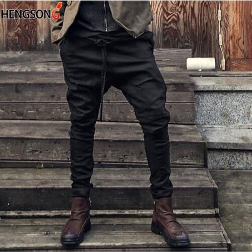 2020 New mens Sports Pants Drawstring Hip Hop Outdoor Fitness Pocket Loose mens Casual Fashion Trousers
