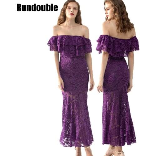 New Women Summer Sleeveless Ruffle Bodycon Sexy Long Midi Dress Ladies Solid Elegant Lace Nightclub Costume Outfit Sleepwear