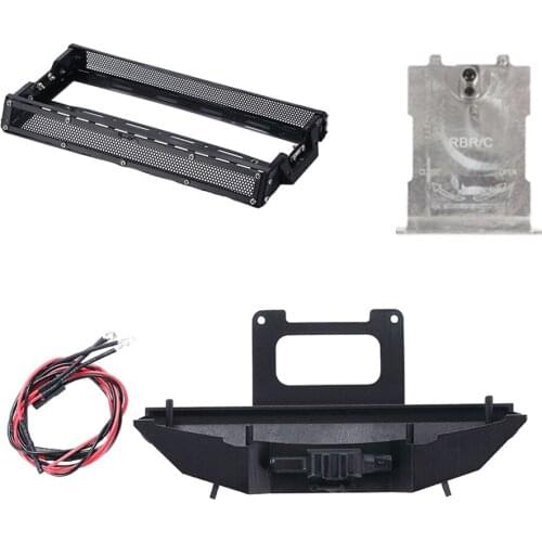 RC Car 1:10 Metal Upgrade Parts for WPL D12 2WD Simulation on-road Truck