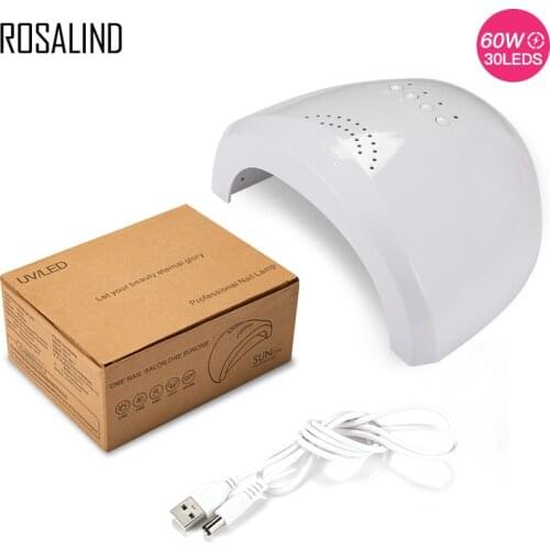LED лампы для сушки ногтей ROSALIND China At AliExpress