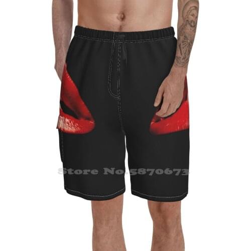 Rocky Horro Picture Show Lips Summer Pants Casual Shorts Male Streetwear Riff Raff The Rocky Horror Picture Show Janet Rocky
