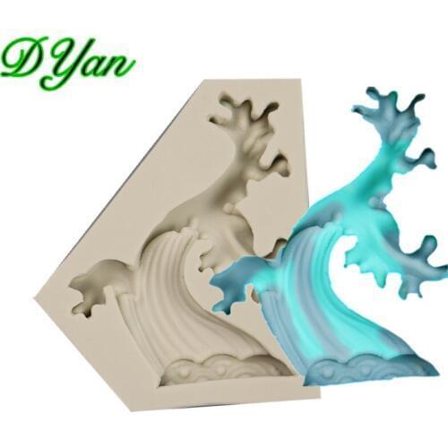 Spray Fondant Cake Silicone Mold Chocolate Mold DIY Cake Baking Decoration Mold A1722