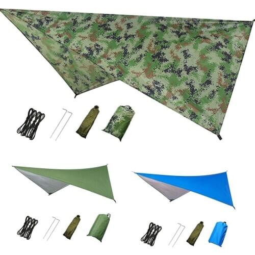 Outdoor Sun Shelter Tent Tarp For Beach Tent Canopy Waterproof Sunscreen Outdoor Tents Sunshade Beach Outdoor Camping Supplies