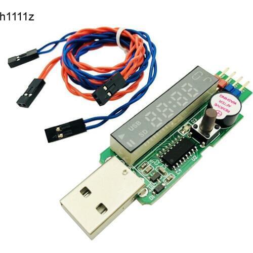 USB Watchdog Card Digital Display Unattended Automatic Restart Blue Screen Crash Timer Reboot For Gaming Server BTC Miner Mining