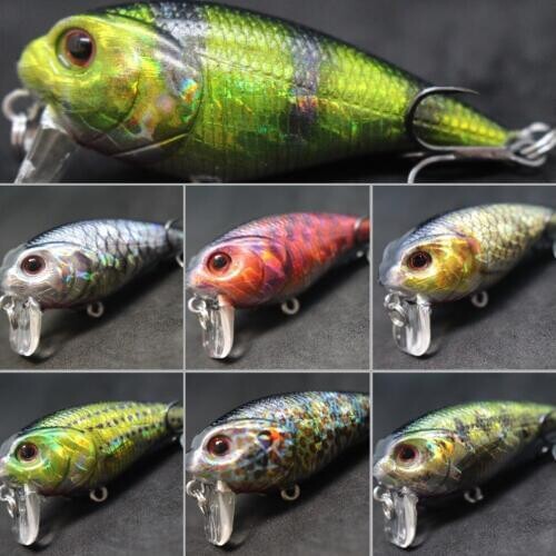 WLure 5.7cm 9.4g SubSurface Wake Bait Loud Water Sound to Trigger Bite Lifelike Quality Hooks Wobble Action Fishing Lure HC655