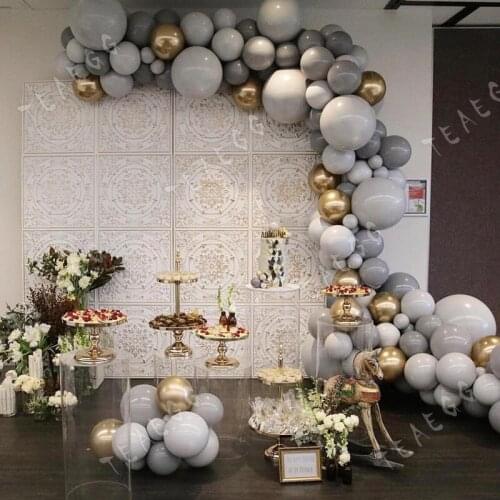 111Pcs Wedding Birthday Anniversary Decorations Balloon Garland Arch Kit For Graduation Bachelorette Party Background Decoration