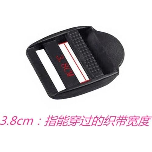 Free shipping 20 PCS 38mm Plastic Buckles for ParaCord Bracelet webbing Release Buckles for packbags bag accessories