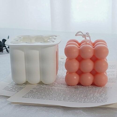 3D Silicone Candle Mould Soy wax Soap Mold Scented making mould Form for candles epoxy shape Molds for plaster Silicone crafts