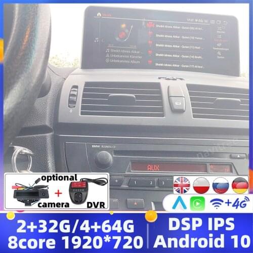 Android 10 Snapdrago 1920*720P Screen Car Multimedia Radio GPS For BMW X3 E83 2004-2010 Navigation Video 4G No 2 Din DVD Player