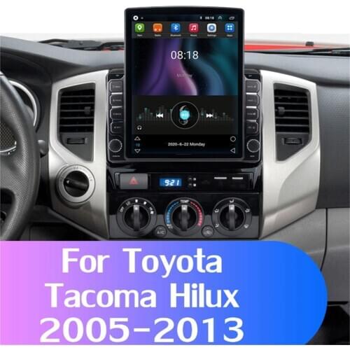 For Toyota Hilux 2005-2013 LHD 9.7'' Touch Screen 1+16GB Car Stereo Radio GPS Navigation WIFI Mirror Link FM RDS
