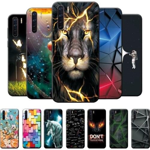 For OPPO A91 Case Cool Fashion Back Cover For OPPO A91 Soft Silicone Phone Case For OPPO A91 a91 Matte TPU Fundas For OPPO A91