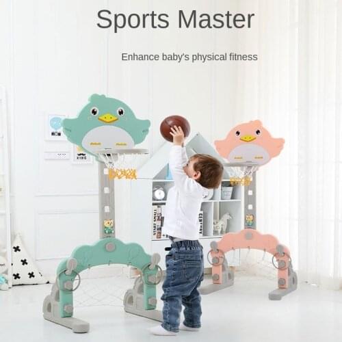 LazyChild Childrens Indoor Liftable Basketball Hoop Boys And Girls Home Shooting Frame Sports Toys 1-2-3-6 Years Old 2021 New