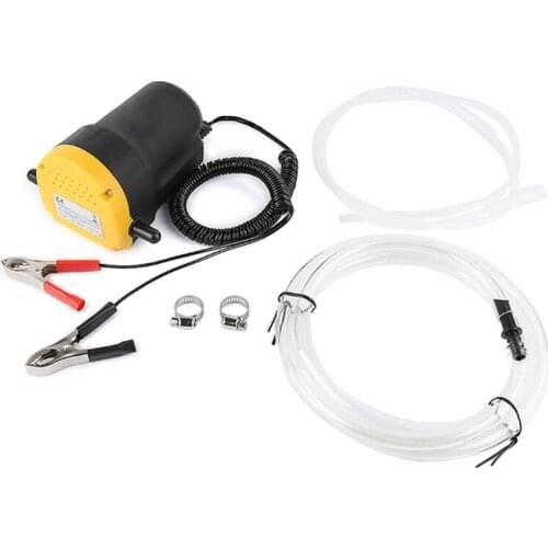Oil Change Pump Extractor 12V 60W Motor Oil Fluid Transfer Qucik Extractor Scavenge Suction for Car Boat RV ATV F19A