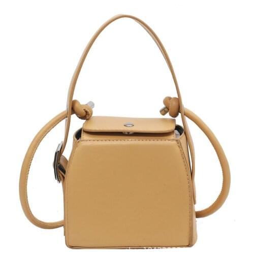 Retro Personality Leather Shoulder Crossbody Bags For Women 2021 Small Handbags And Purses Female Travel Luxury Trending Purse