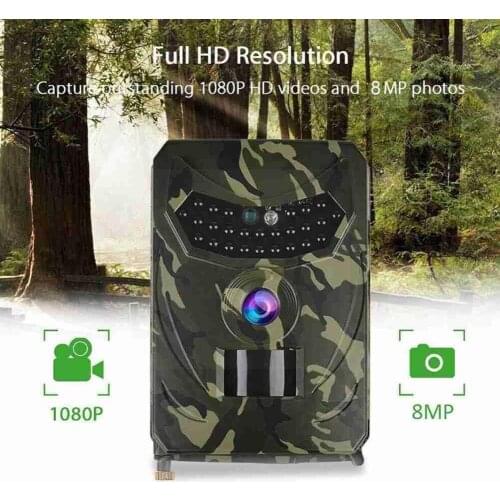 Outdoor Hunting Night Camera Night Vision Trail Thermal Hunting 1080P HD Camera Million Camera Imager Night 12 Vision Camer C9J6