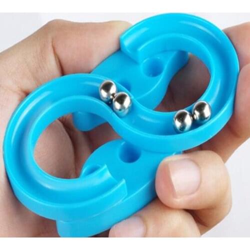 Puzzle mini handheld 88-track track ball decompression new strange sensory balance training toy color box type