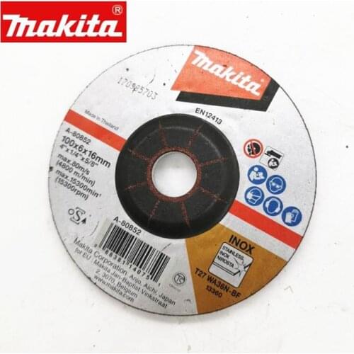 MAKITA Stainless Metal Cutting Disc 4" Grinding Wheel Blade for GA4031 DGA402 GA4034 GA4030 9556PB 9556NB 9553NB 9553HNG